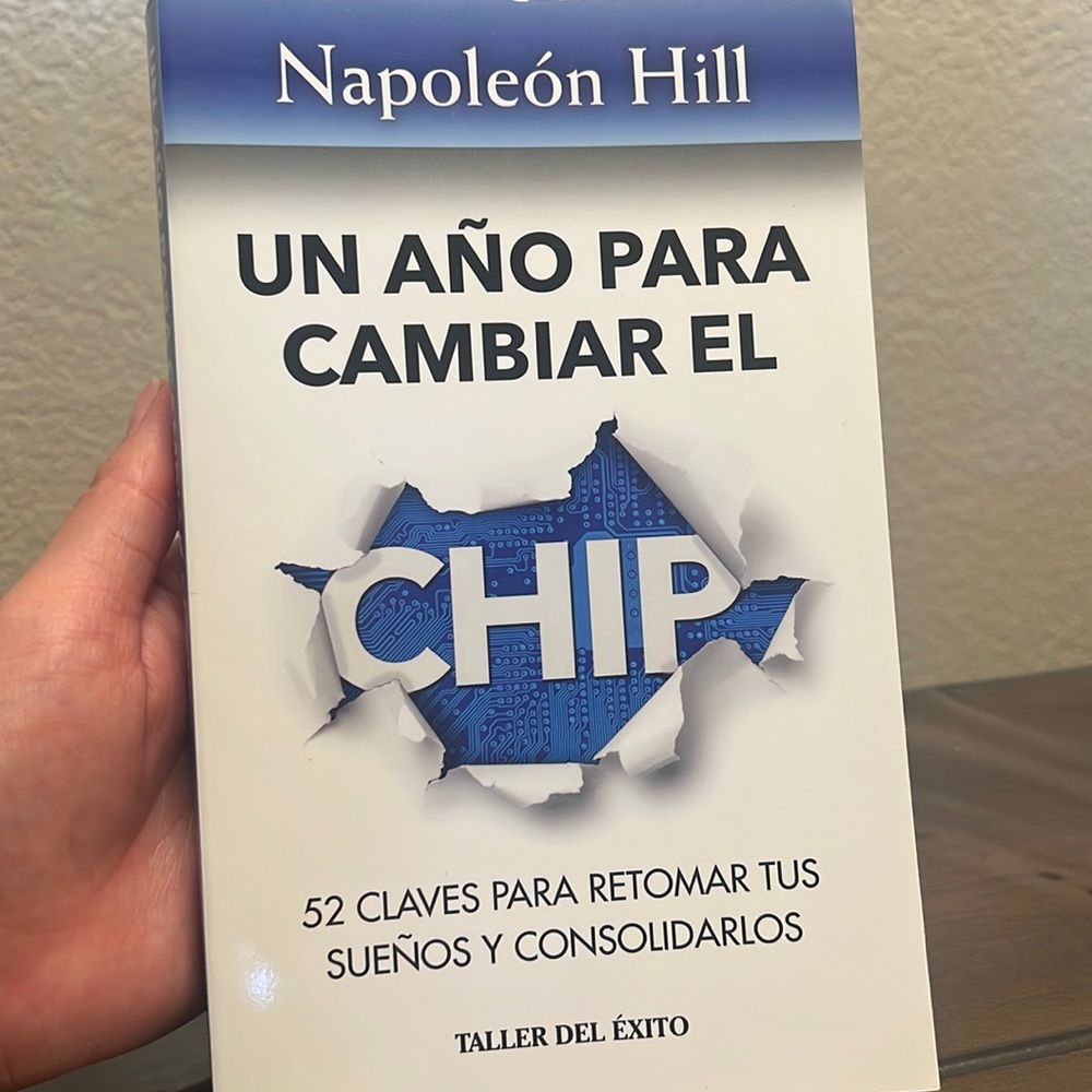 Un año para cambiar el CHIP by Napoleon Hill book